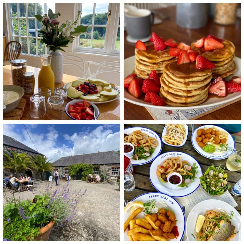 Healthy eating on good things retreats cornwall pantry