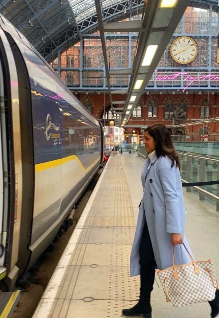 Bonnie Rakhit Eurostar insta locations