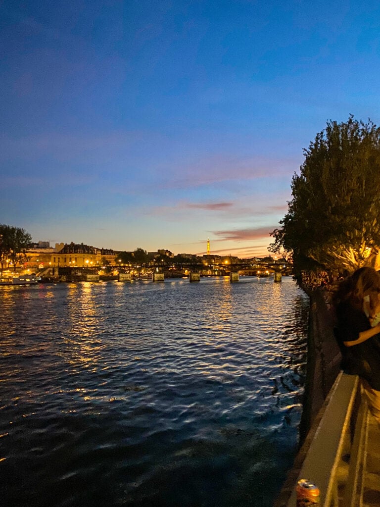 River seine Paris at night instagram Locations