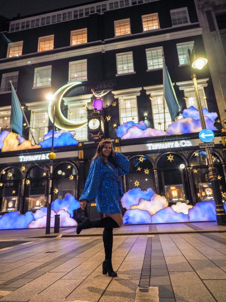 Bond street tiffanys christmas lights Bonnie Rakhit