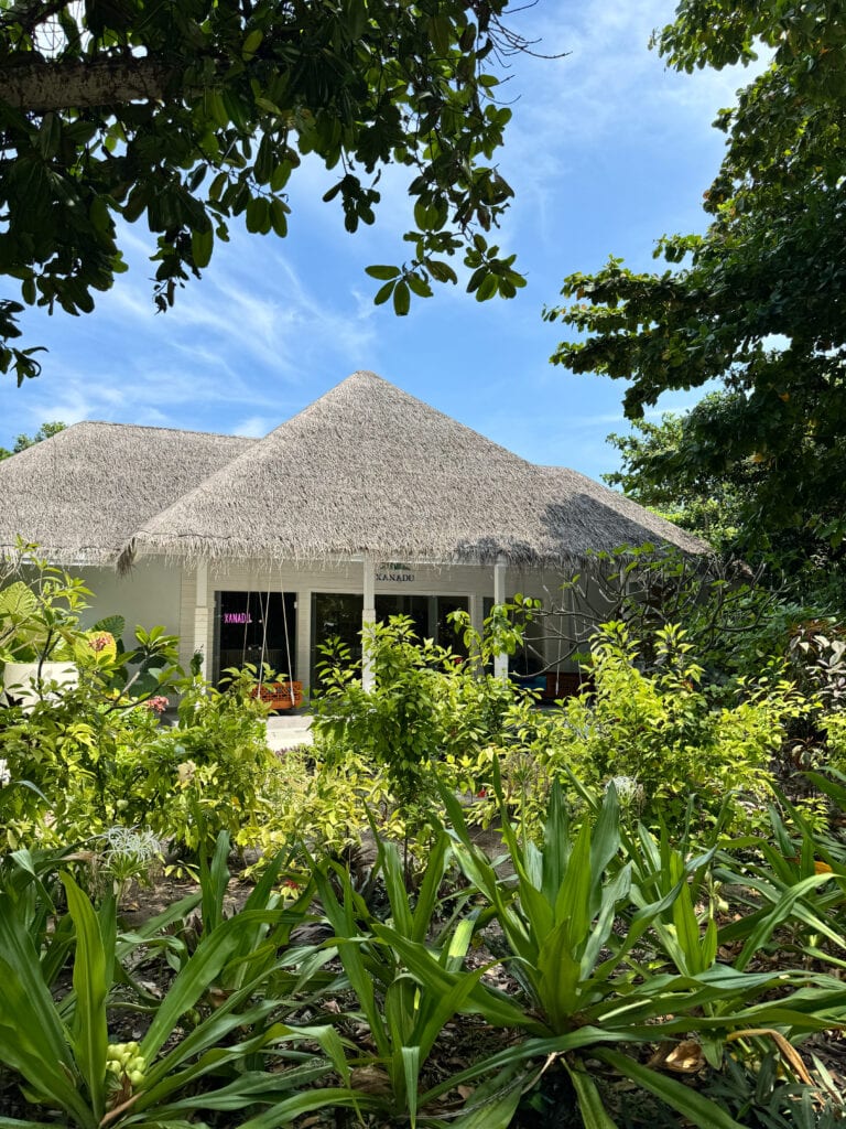 Xanadu spa massages at Ifuru Island Maldives